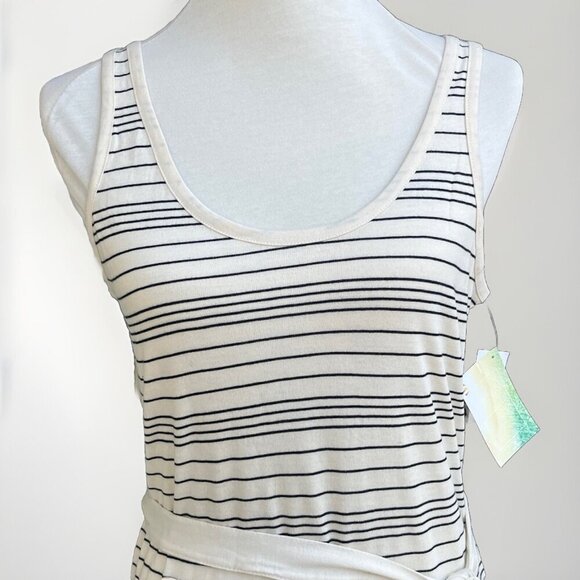 Rip Curl Women’s Striped Summer Belt Maxi Dress Size M - Picture 10 of 13